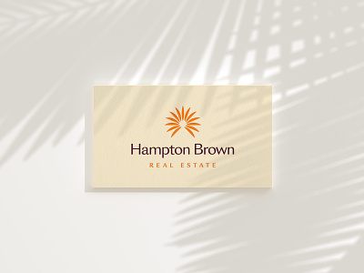 Hampton Brown // Brand Identity brand brand design brand identity branding business card homes identity logo logo design property real estate realtor symbol visual identity