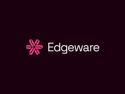 Edgeware // Brand Identity blockchain brand brand design brand guidelines brand identity branding community crypto geometric identity logo logo design symbol tech brand visual identity visual system