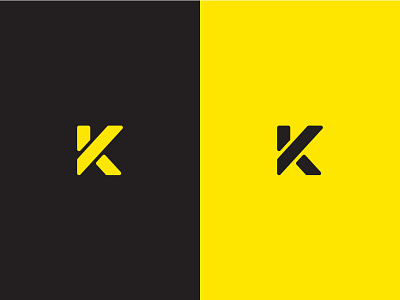 K Colour brand identity k letter logo mark stencil symbol type typography