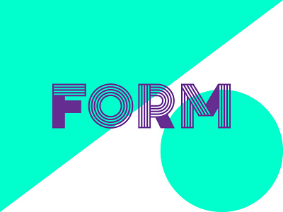 Form brand design form geometric layout lettering logo shape symbols type typography visual