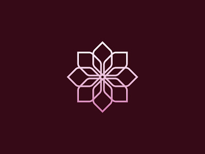 Flower of Life .I abstract biology brand design flower geometric health life logo medical organic symbol