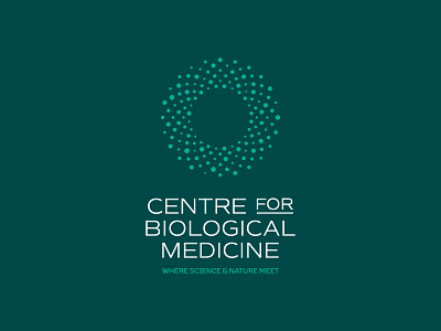 CfBM // 01 abstract biology brand circular core design geometric health logo medical optical symbol