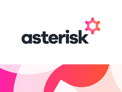 asterisk* abstract brand connect design digital geometric icon identity letter lettering link logo mark network print software symbol tech typography