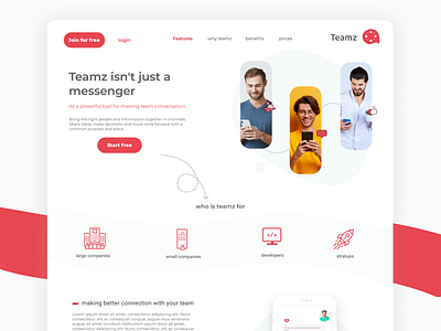 landing page design