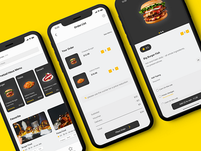 App design order Food