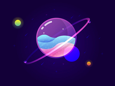 Planets design digitalart illustration illustrator cc planets space vector