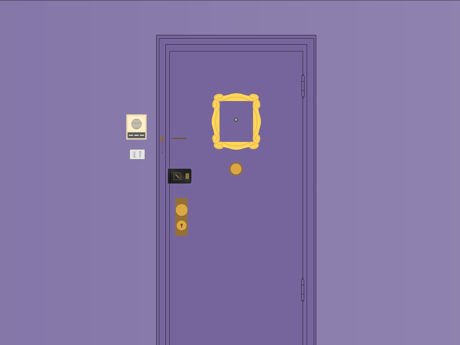 Friends Door by Lilia Villegas Gómez on Dribbble