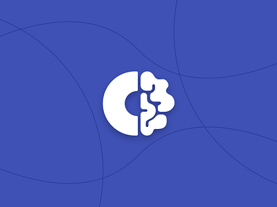 CT Logo brain brand branding identity design letter logo vector