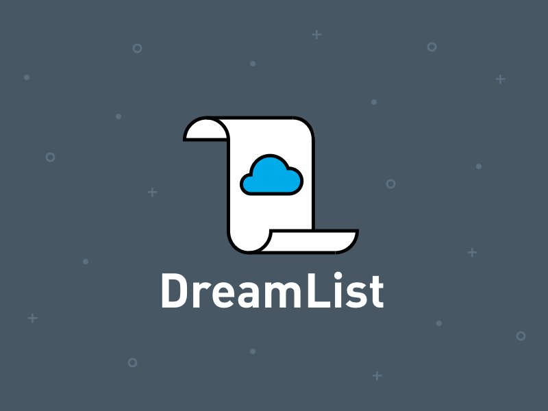 DreamList app todo list dream branding logo