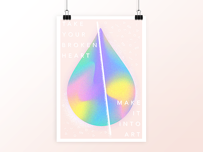 Quote Poster abstract illustration inspirational motivational opulent.studio poster quote
