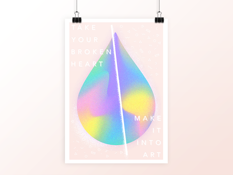 Quote Poster opulent.studio quote poster motivational inspirational illustration abstract