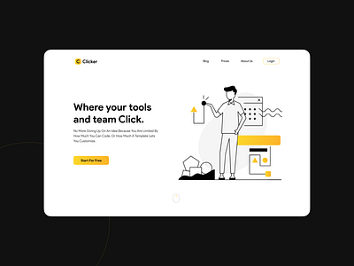 Clicker LandingPage