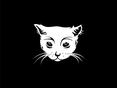 Meow cat illustration vector
