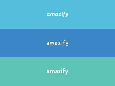 Amazify type and color exploration