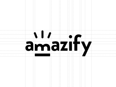 Amazify logo grid amazify brand branding grid logo wip