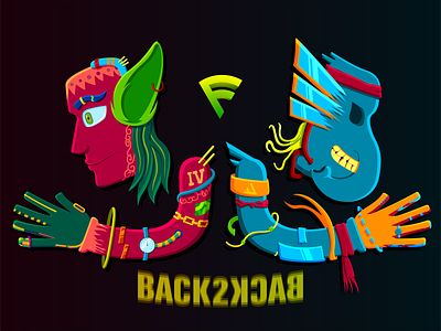 Back 2 Back The Illustration