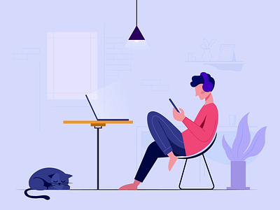 What your activity at home? 🎧 animate animation animation 2d animation after effects animation design animations animator character design flat graphic design illustration illustration art illustrations illustrator minimal motion motion design motion graphic vector