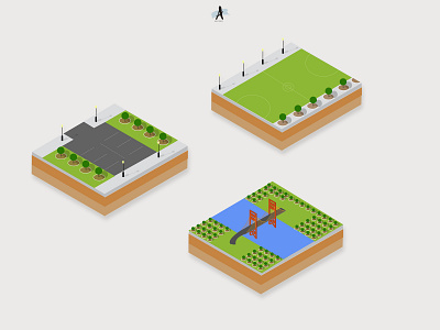 Urban City Isometric Illustration