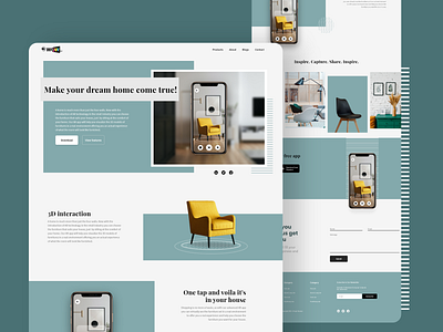 Furniture Augmented Reality Website