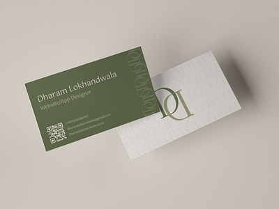 Business card brand identity branding business card businesscard card concept design font fonts graphic design identity logo mockup pattern typography