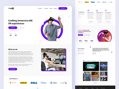 Agency landing page - WoWExp Technologies