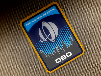 DBO Embroidered Badge dbo destiny