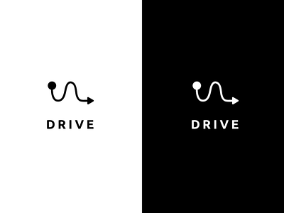 Drive - Rideshare Car Service logo branding dailylogochallenge flat design illustration illustrator logo logo challenge logo design minimalist logo modern logo vector