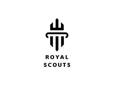 Sports Team - Royal Scouts branding dailylogochallenge flat design geometric logo illustration illustrator logo logo challenge logo design minimalist logo modern logo vector