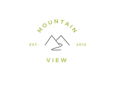 Mountain View branding branding concept branding design branding identity daily logo dailylogochallenge design flat icon illustraion illustrator logo logo mark logodesign logotype minimal park logo symbol vector