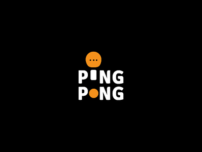 Ping Pong brand design brand identity branding branding concept chat logo creative daily logo daily logo challenge design flat icon illustration illustrator logo logo challenge logo design logo designer logodesign minimal vector