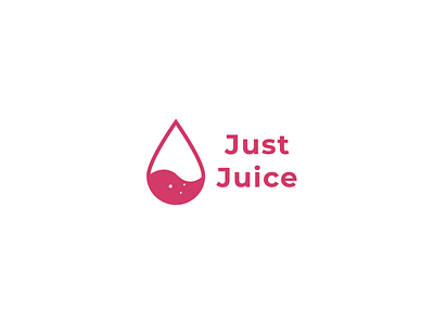Just Juice - Juice Company brand identity branding dailylogochallenge illustration illustrator juice logo logo logo challenge logo design logodesigner minimal vector