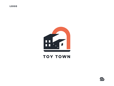 Toy Town brand brand design brand identity branding daily logo challenge design flat illustration illustrator logo logo challenge logo design minimal toy store logo vector