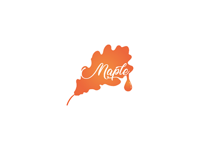 Maple syrup logo