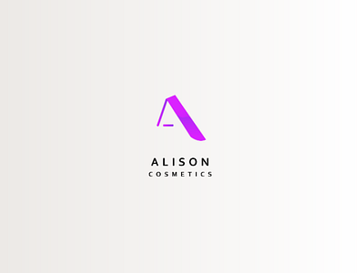 Beauty store logo - Alison Cosmetics