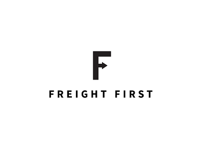 Freight First logo flat illustration illustrator logo challenge logo design vector