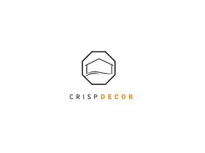 Crisp Decor branding creative designinspiration flatdesign illustration illustrator logochallenge logodesign logos minimalism vector