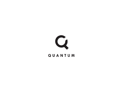 Quantum logo adobe branding daily logo flat illustration illustrator logo challenge logo design minimal vector