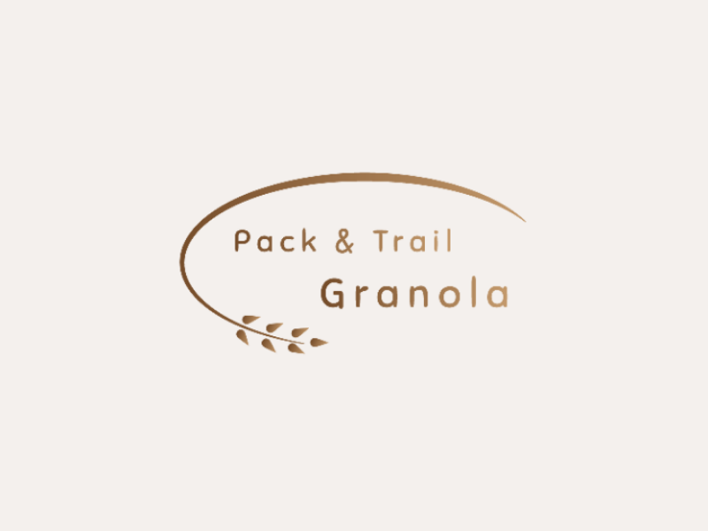 Pack and Trail Granola Logo vector minimal logo design logo challenge illustrator illustration flat daily logo branding adobe