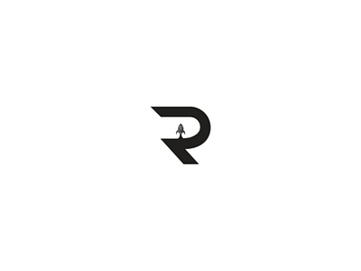 R for Rocket logo