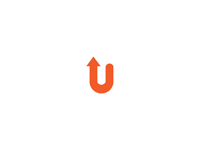 U for Up logo adobe branding daily logo flat illustration illustrator letter logo logo challenge logo design minimal vector