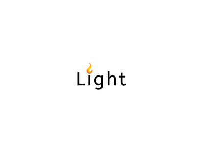 Flame logo - Light