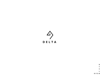 Delta logo branding daily logo daily logo challenge geometric logo illustration illustrator logo challenge logo design minimal modern vector