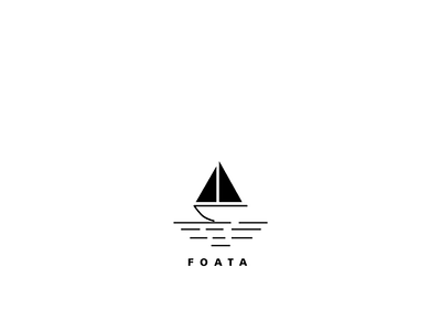 Boat logo - Foata boat logo branding daily logo daily logo challenge illustration illustrator logo challenge logo design minimal modern vector