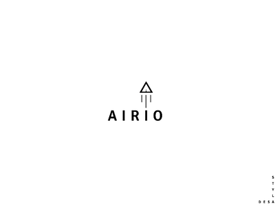 Paper Airplane logo - Airio