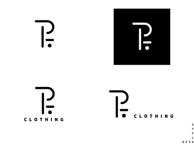 Plain Threads - Clothing Design branding daily logo daily logo challenge illustration illustrator logo logo challenge logo design minimal modern vector