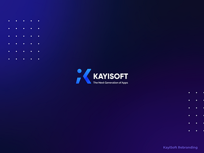 KAYISOFT ReBranding brand agency brand design logo rebranding tech logo