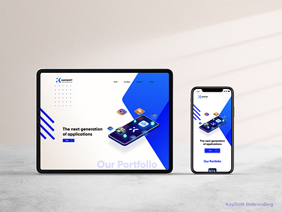 Kayisoft Landing page