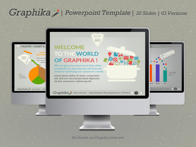 Graphika Powerpoint Template corporate creative graphic design powerpoint powerpoint presentation powerpoint template ppt pptx professional retro style