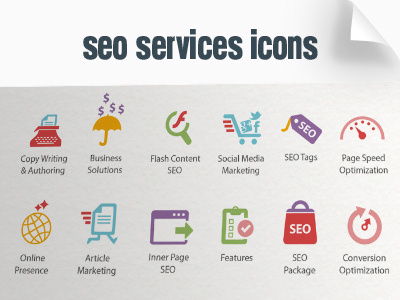 Seo Services Icons analytics content management icons modern icons monitoring online advertising ranking seo consulting seo icons seo services web marketing