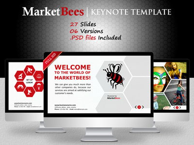 Marketbees Powerpoint Template
